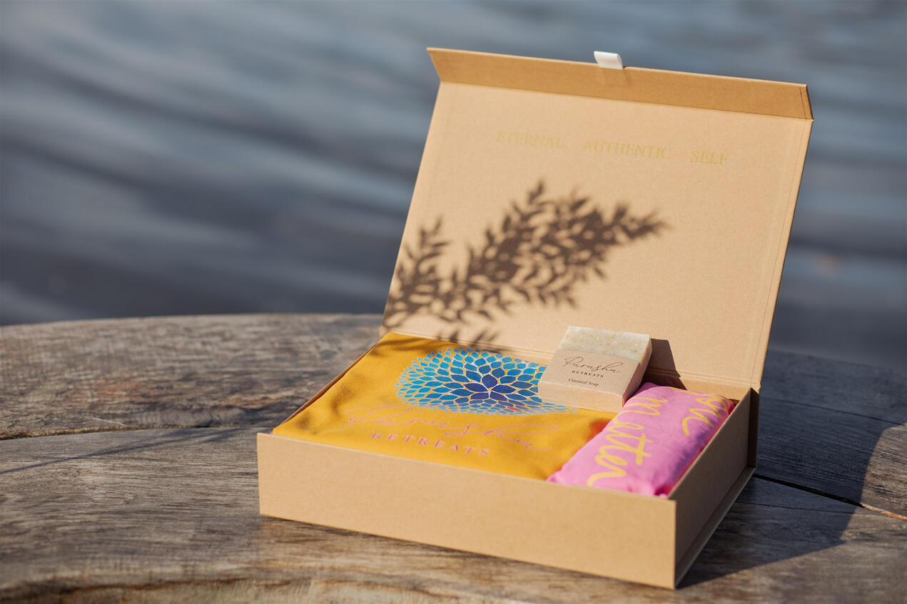 Creative personal branding photo of a somatic practitioner